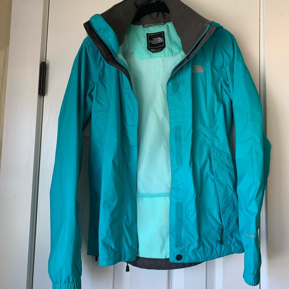North face rain jacket XS